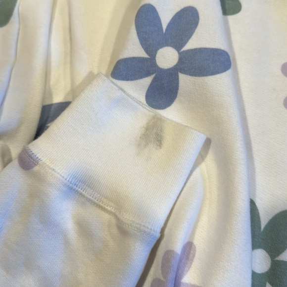 Abercrombie - Flowered Sweatshirt (Girls 13/14) - Picture 5 of 5